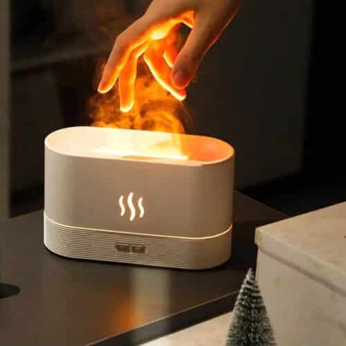 Fogo Frio - Umidificador de ar e Difusor ultrassônico para óleos essenciais