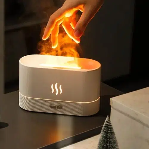 Fogo Frio - Umidificador de ar e Difusor ultrassônico para óleos essenciais